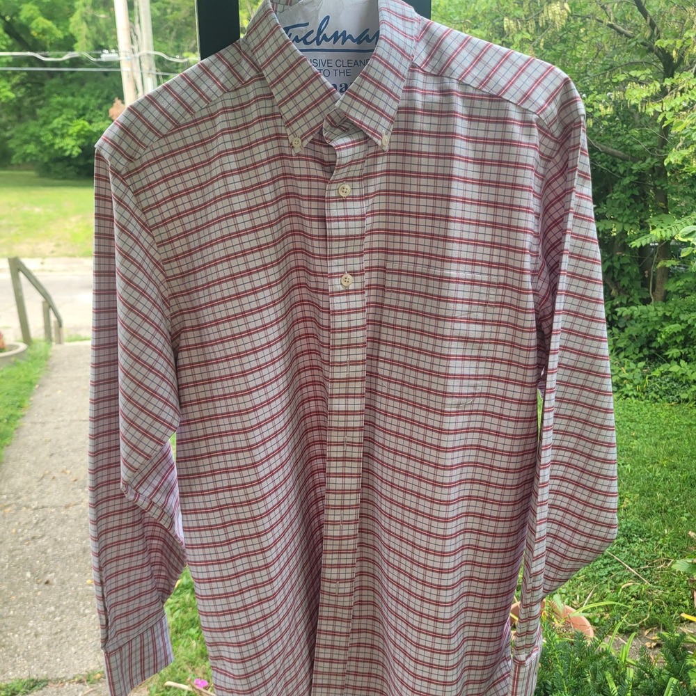 L.L. Bean Men's Wrinkle Resistant Long Sleeve Size L